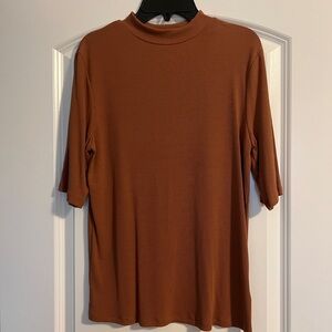 a new day Women's Short Sleeve Top in Rust